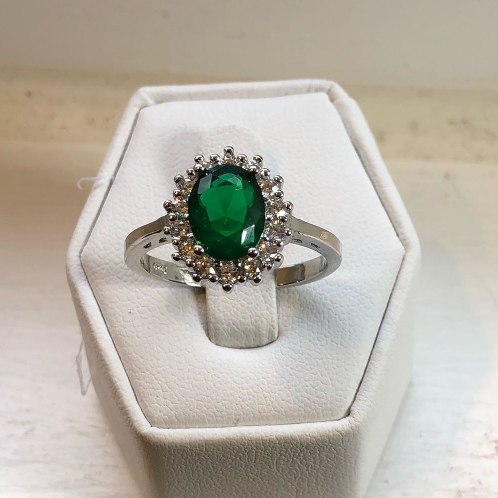 925 WEDDING BRIDAL ENGAGEMENT RING LIVE SHOW